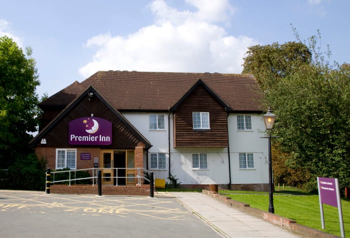 Premier inn harlow north exterior view
