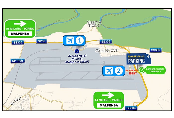 Parken Flughafen Milan Malpensa Ohne Schlüsselabgabe www.holidayextras.com