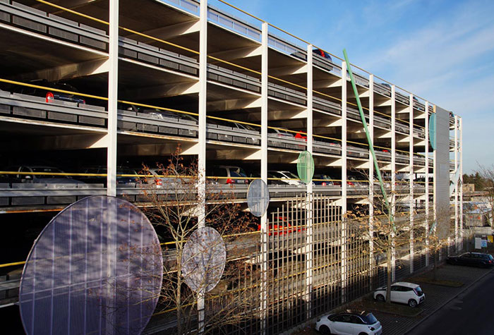 Parken Am Flughafen Airparks Parkhaus Stuttgart Oberdeck www.holidayextras.com