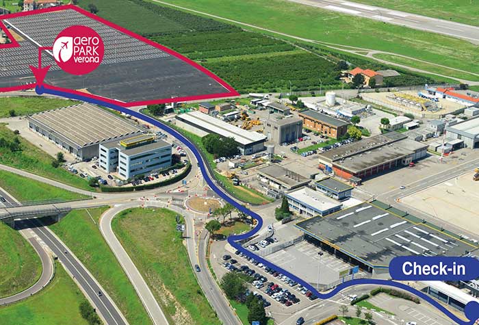 Parken Direkt Am Flughafen Verona www.holidayextras.com