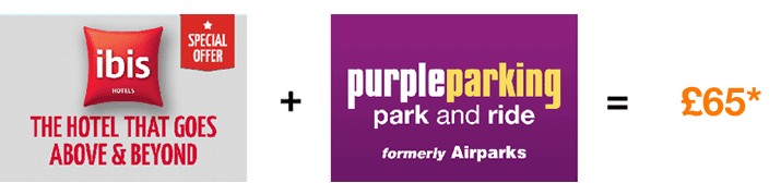 Purple Parking Gatwick Map